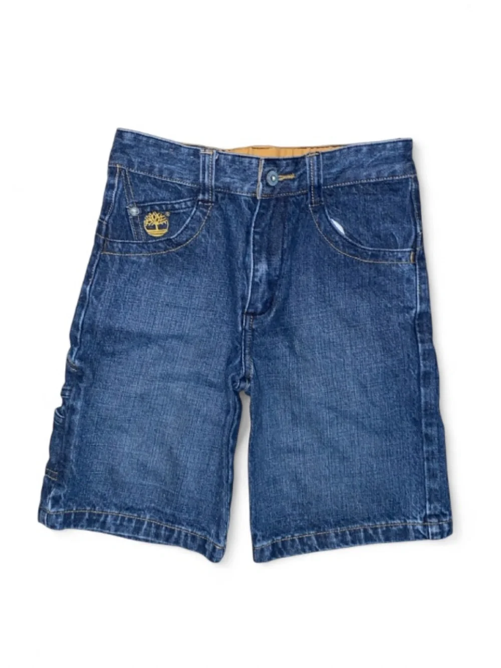 Timberland Men's Dark Blue Denim Carpenter Shorts